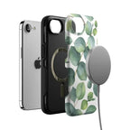 Leaf Me Alone | Green Floral Print Case