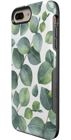 Leaf Me Alone | Green Floral Print Case