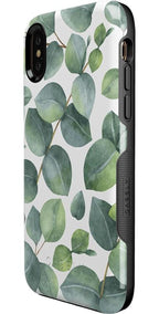 Leaf Me Alone | Green Floral Print Case