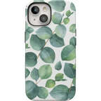 Leaf Me Alone | Green Floral Print Case