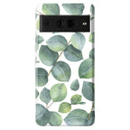 Leaf Me Alone | Green Floral Print Google Pixel Case