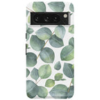 Leaf Me Alone | Green Floral Print Google Pixel Case