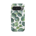 Leaf Me Alone | Green Floral Print Google Pixel Case