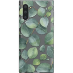 Leaf Me Alone | Green Floral Print Samsung Case