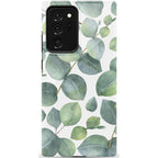 Leaf Me Alone | Green Floral Print Samsung Case