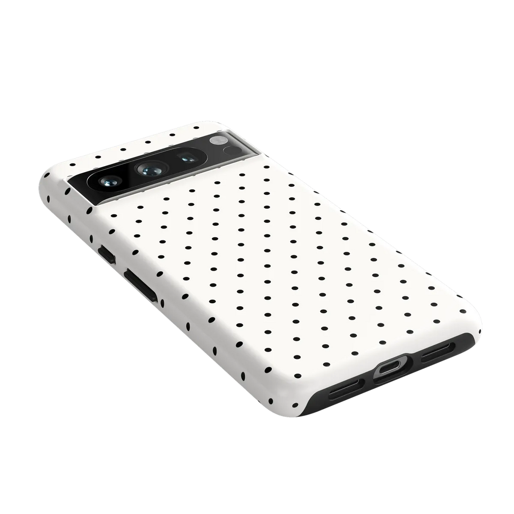 On the Dot | Black Polka Dot Case