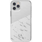 Let's Split | Half White Clear Marble Case