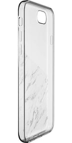 Let's Split | Half White Clear Marble Case