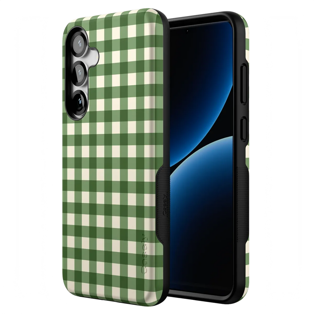 Checked Twice | Green Plaid Case