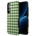 Checked Twice | Green Plaid Case