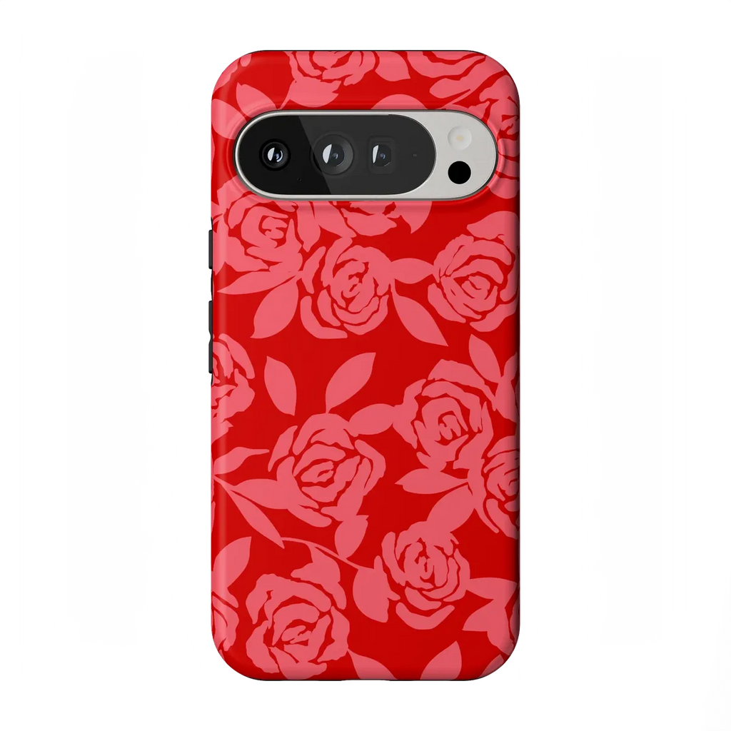 Final Rose | Red & Pink Floral Case