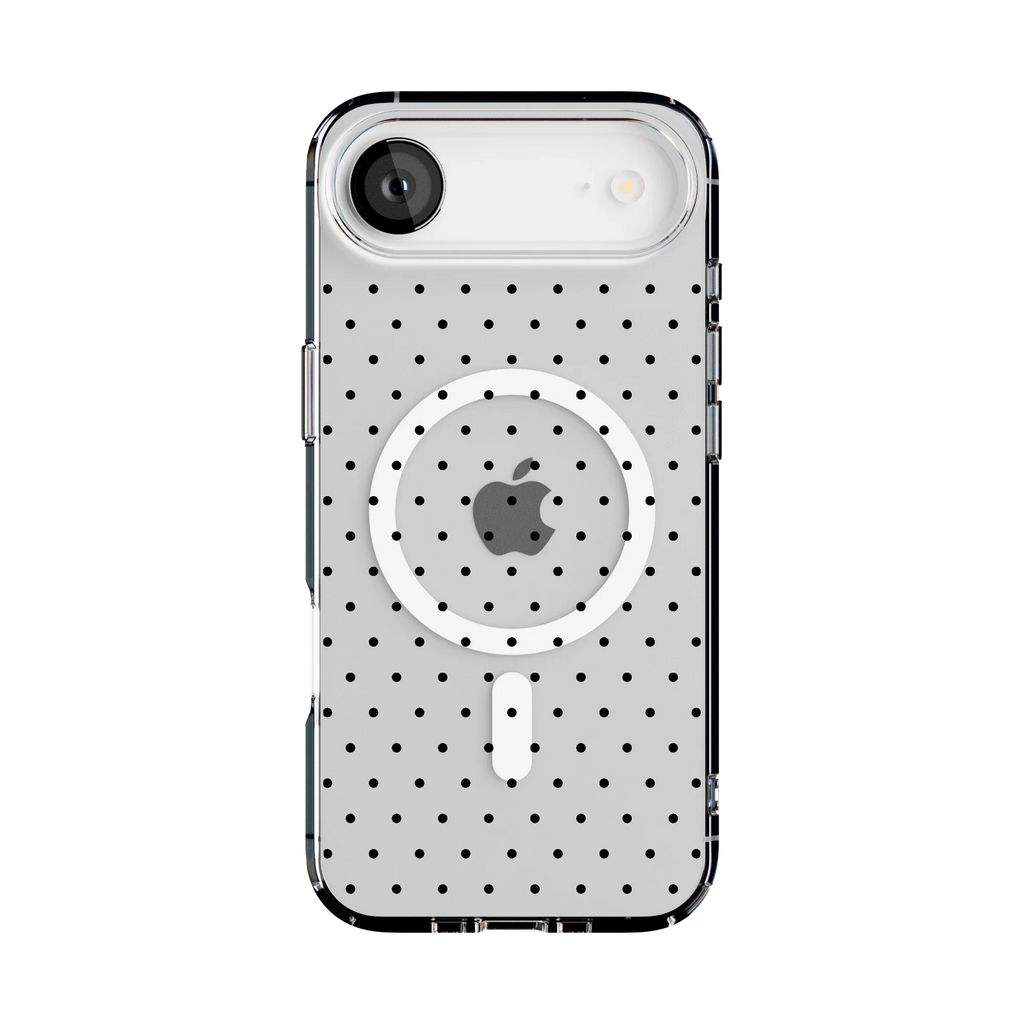 On the Dot | Black Polka Dot Case