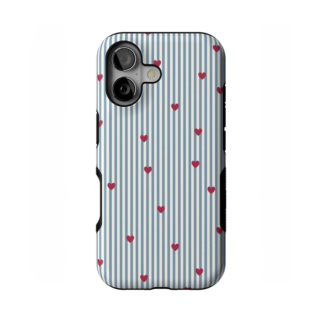 Love Lines | Blue Stripes Case