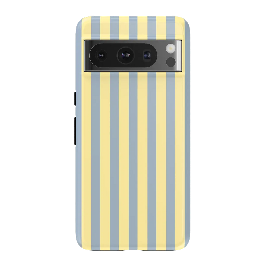 Coastline Stripes | Blue & Yellow Case
