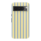 Coastline Stripes | Blue & Yellow Case