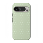 On the Dot | Green Polka Dot Case
