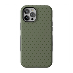 On the Dot | Olive Green Polka Dot Case