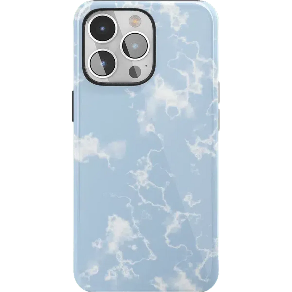 Light Blue Skies | Marble Clouds Case