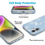 Light Blue Skies | Marble Clouds Case