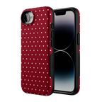 On the Dot | Maroon Polka Dot Case
