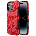 Final Rose | Red & Pink Floral Case