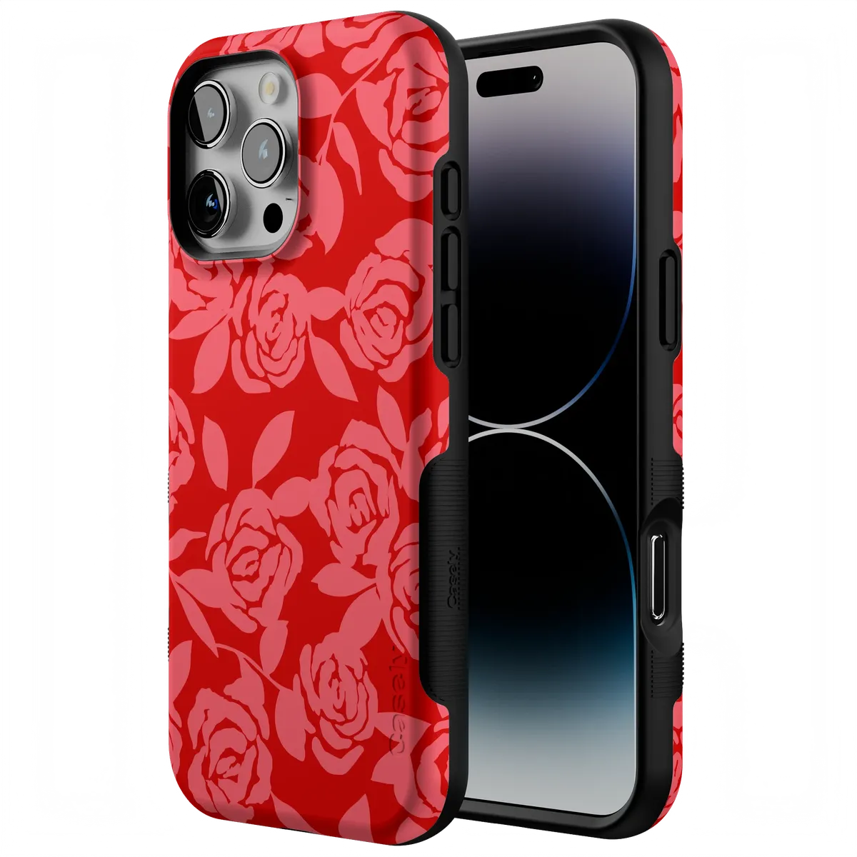 Final Rose | Red & Pink Floral Case