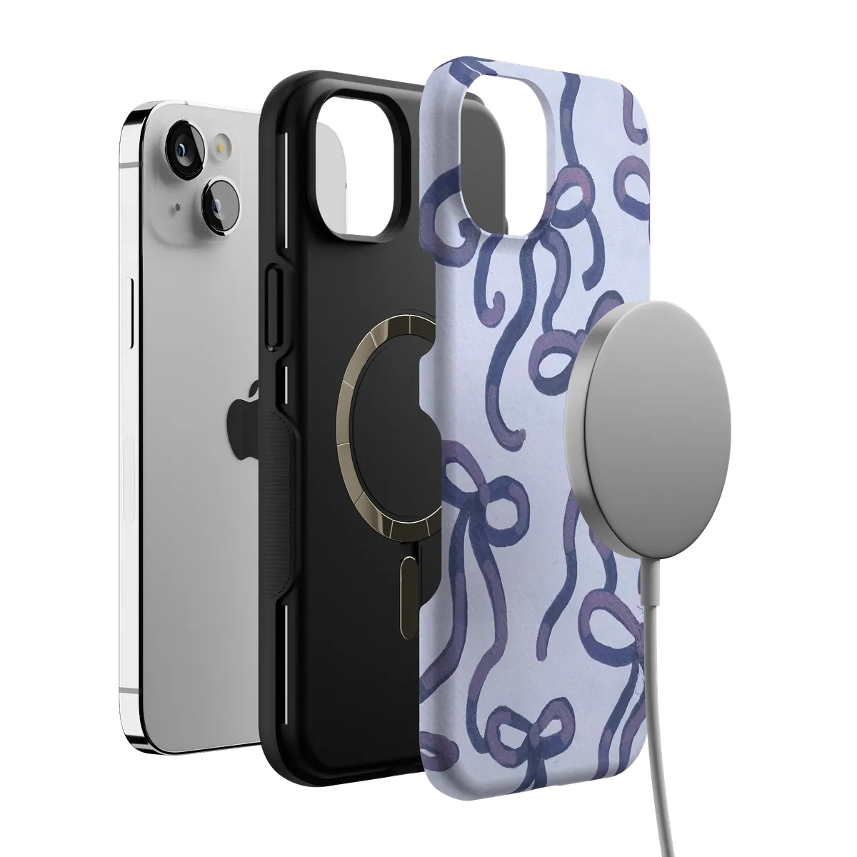 Love Me Knot | Blue Bow Case