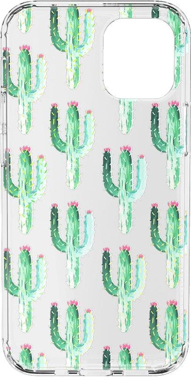 Lookin' Sharp | Cactus Patterned Clear Floral Case