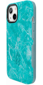 Lost at Sea | Teal Blue Seaglass Case