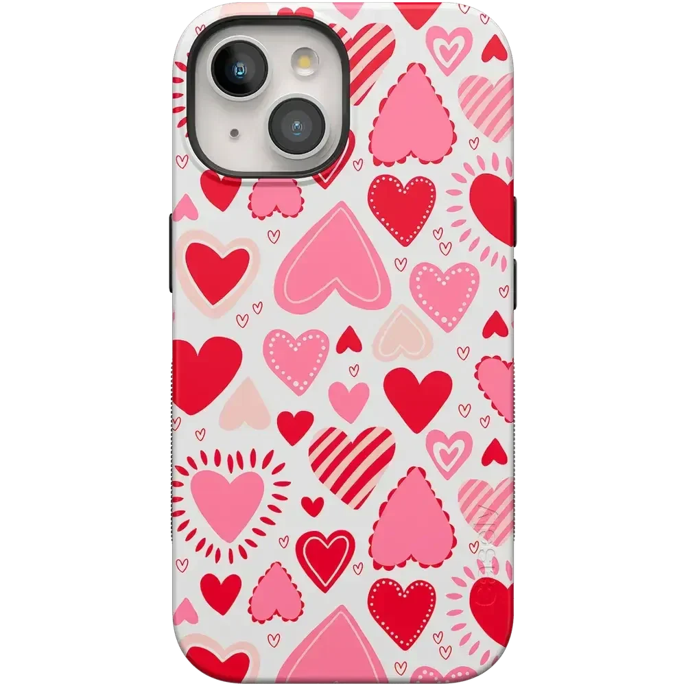Love Struck | Heart Stickers Case