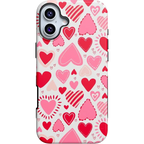 Love Struck | Heart Stickers Case