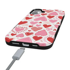 Love Struck | Heart Stickers Case
