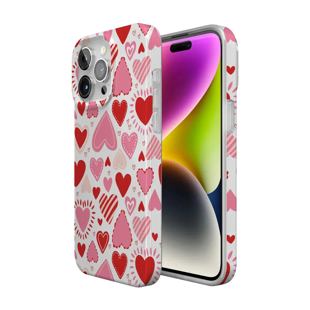 Love Struck | Heart Stickers Case
