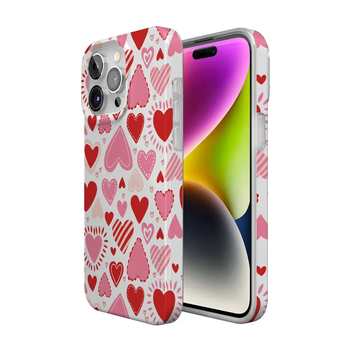 Love Struck | Heart Stickers Case