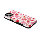 Love Struck | Heart Stickers Case