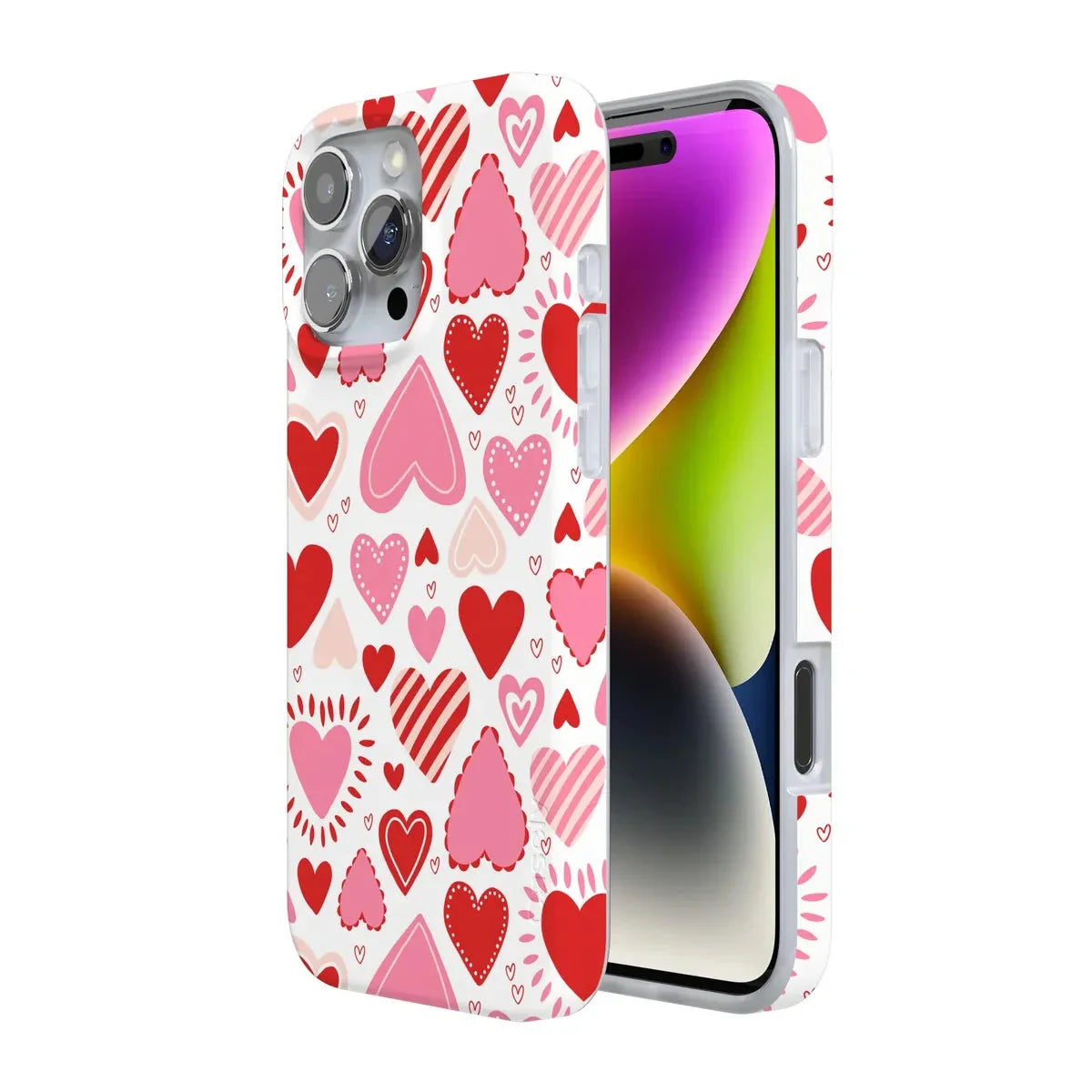 Love Struck | Heart Stickers Case