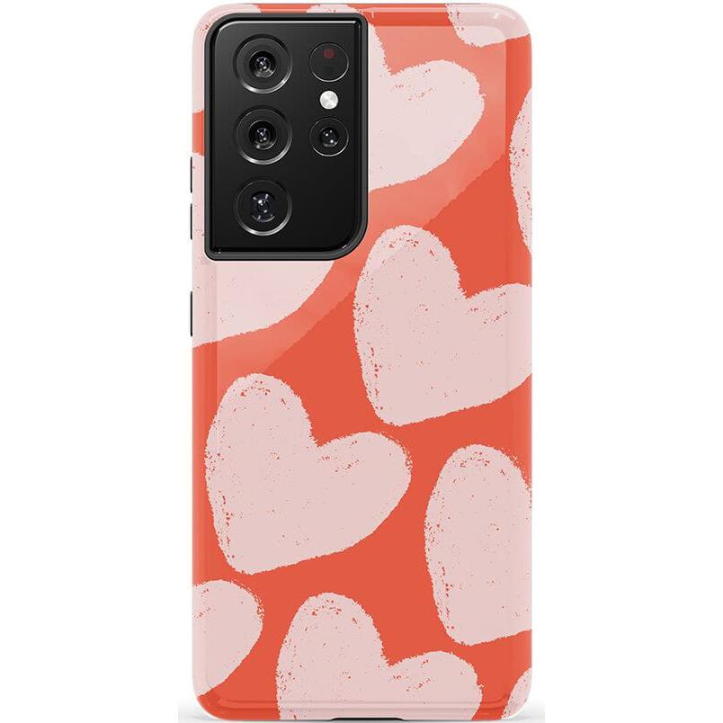 Love You More | Heart Doodle Case