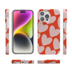 Love You More | Heart Doodle Case