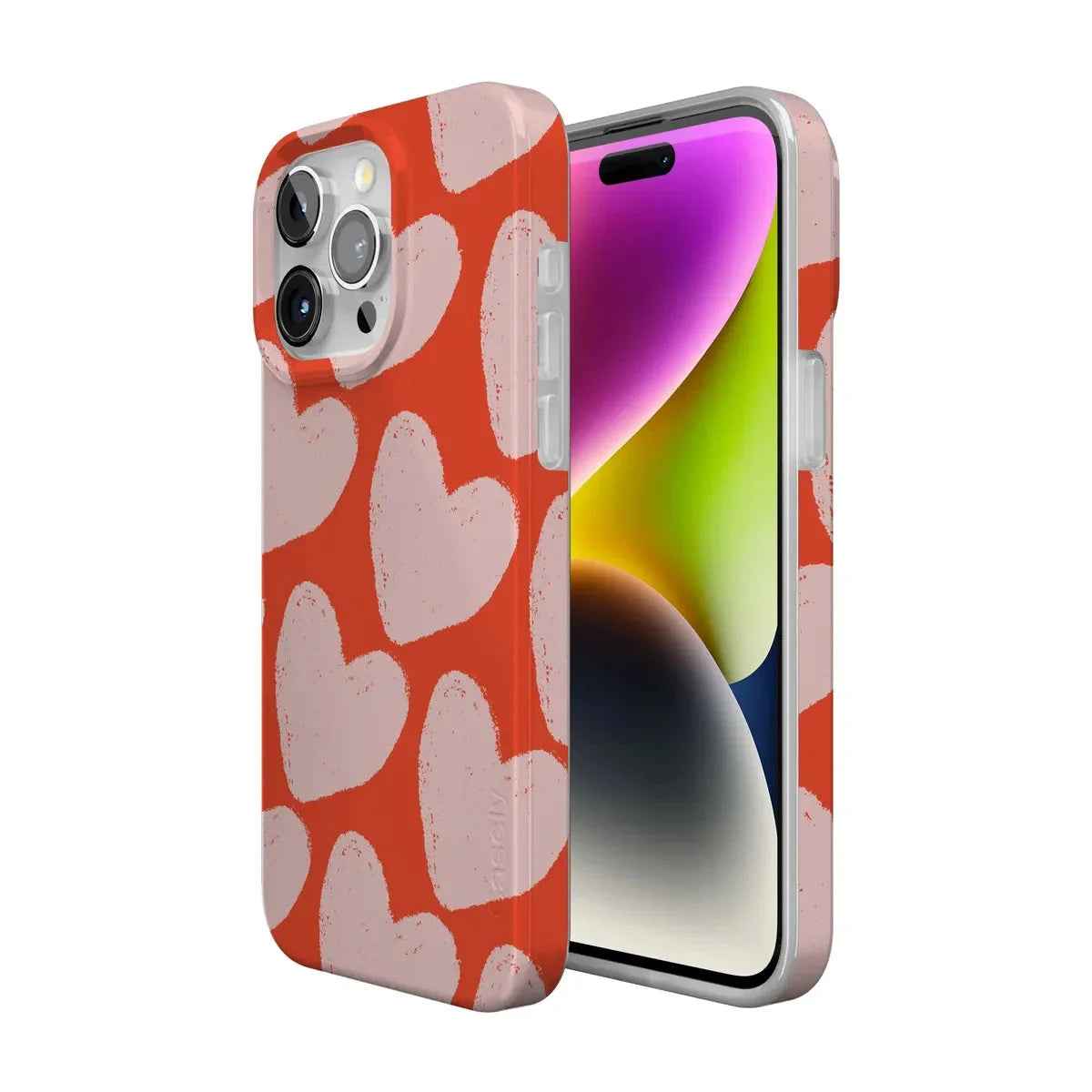 Love You More | Heart Doodle Case