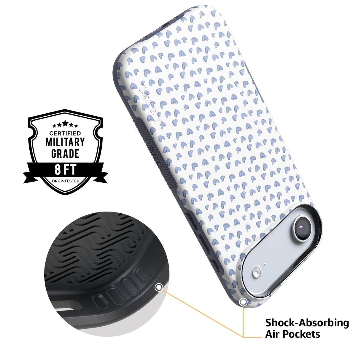 Lovebug | Blue Hearts Case