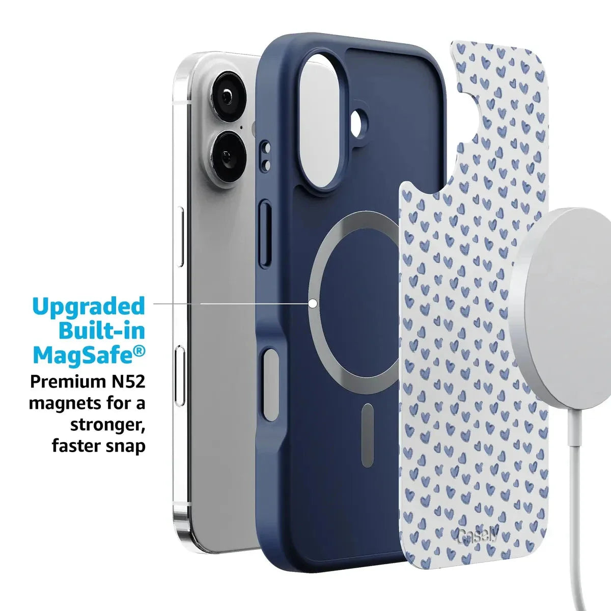Lovebug | Blue Hearts Case
