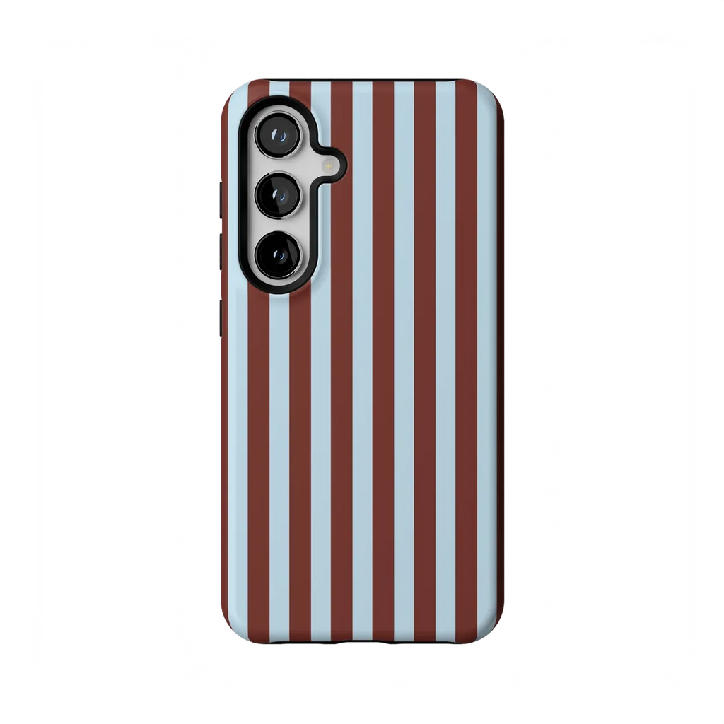 Sunday in Brooklyn | Blue Stripes Case