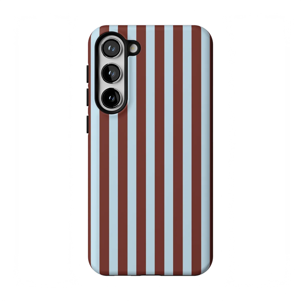 Sunday in Brooklyn | Blue Stripes Case