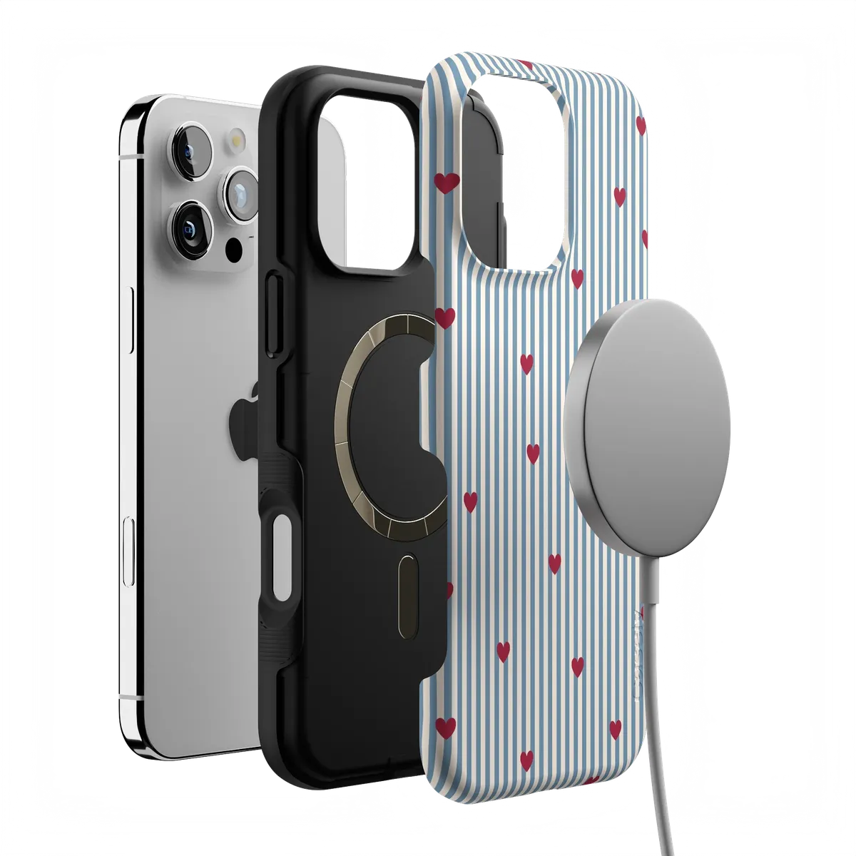Love Lines | Blue Stripes Case