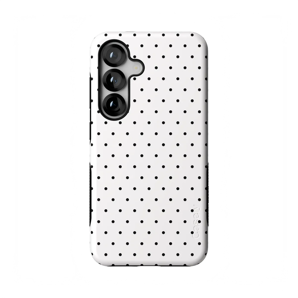 On the Dot | Black Polka Dot Case