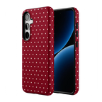 On the Dot | Maroon Polka Dot Case