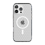 On the Dot | White Polka Dot Case