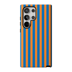 Go New York | Blue & Orange Stripes Case