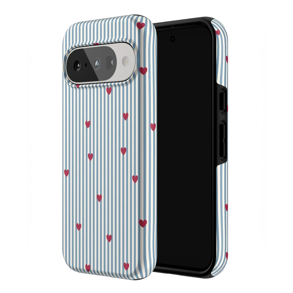 Love Lines | Blue Stripes Case