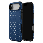 On the Dot | Navy Polka Dot Case